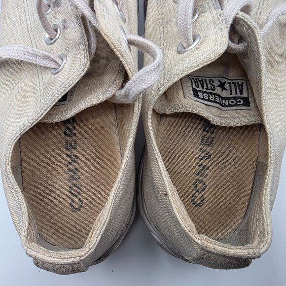 Converse Chuck Taylor Runway Cable Womens Size 8 White Platform Lift Ox Shoes - Picture 6 of 13